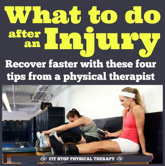 What to do after an injury