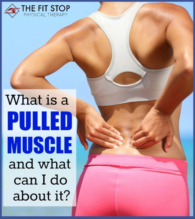 What is a pulled muscle and what can I do for it?