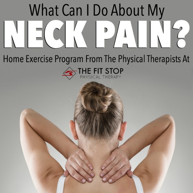 Physical therapy for neck pain