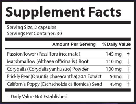 NerveCell Supplement Fact