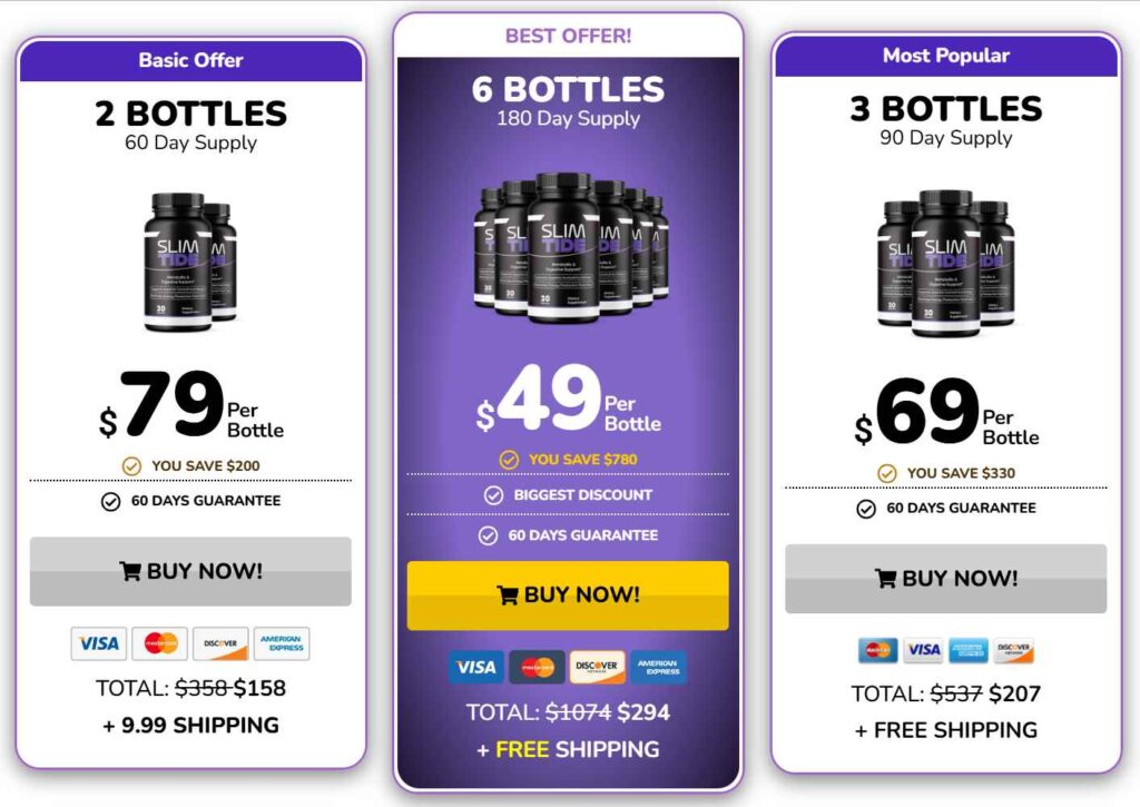 SlimTide-Pricing